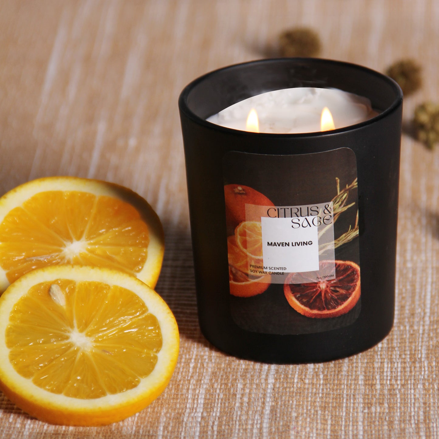 Premium Soy Wax Scented Candles, 7 oz