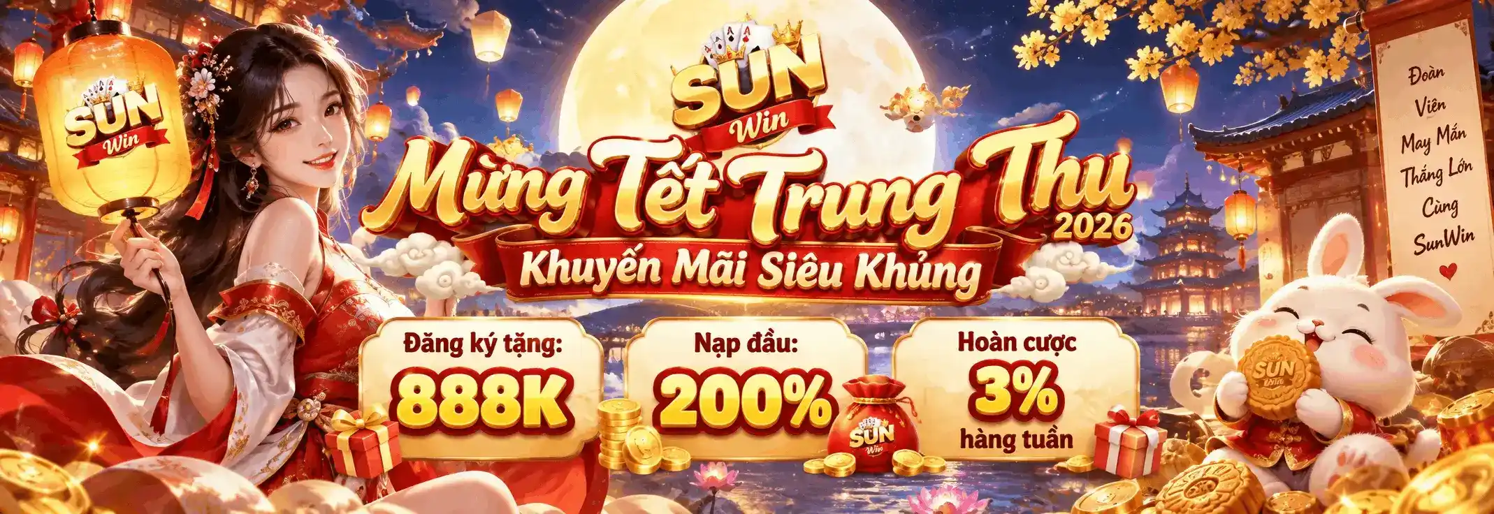 SunWin - Sự kiện trung thu 2026 - Trang chủ Sun.Win chính thức không chặn